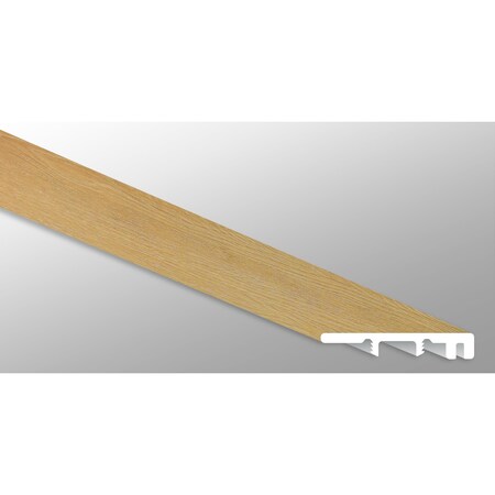 Msi LVT Trim, LVT, Brown, 1. 77 in W, Low Gloss ZOR-LVT-TR-0513